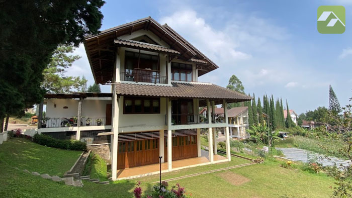Villa Amanda, Villa Murah Lembang Rombongan, villa istana bunga