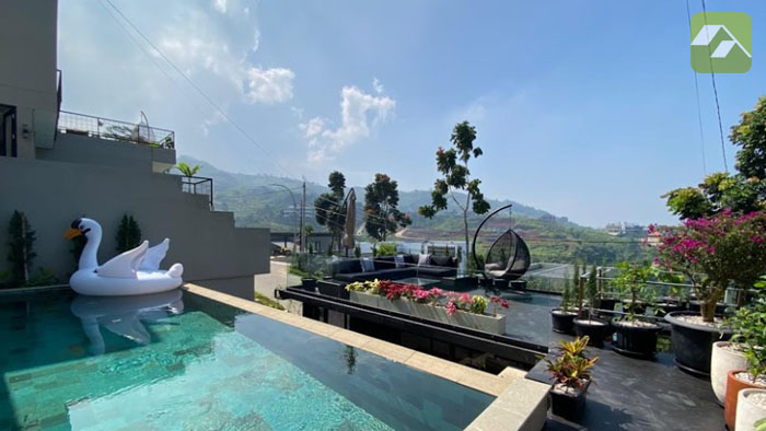 Villa DR, Sewa Villa Murah Dago fasilitas private pool